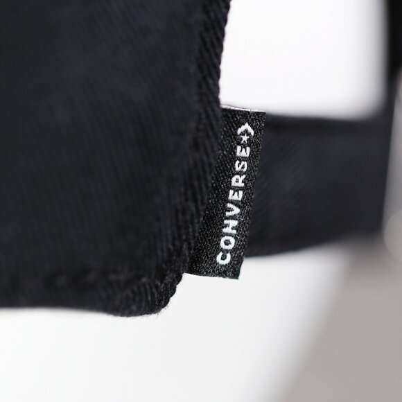 Converse All Star Chuck Taylor Patch Baseball Golf Cap Black One Size OS New - Picture 6 of 8